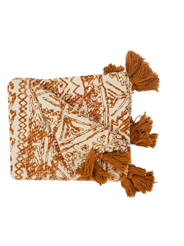 Ethnical Life Pled w kolorze musztardowym - 150 x 120 cm