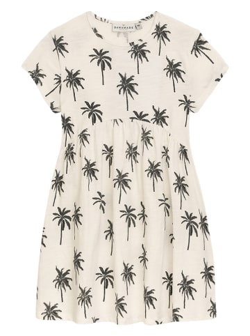 Danamade Jurk "Dadele" crème/zwart