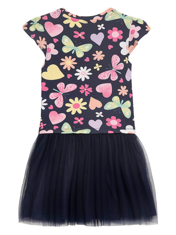 Danamade Kleid "Diasmina" in Dunkelblau/ Rosa