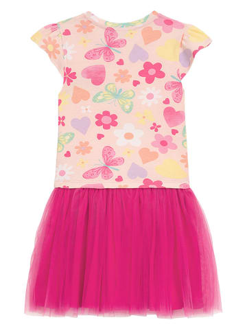 Danamade Jurk "Diasmina" lichtroze/roze