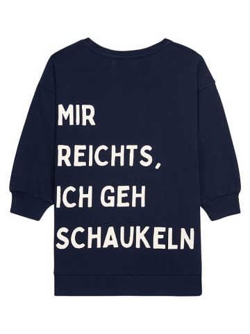 Danamade Sweatshirt "Elena" donkerblauw/wit