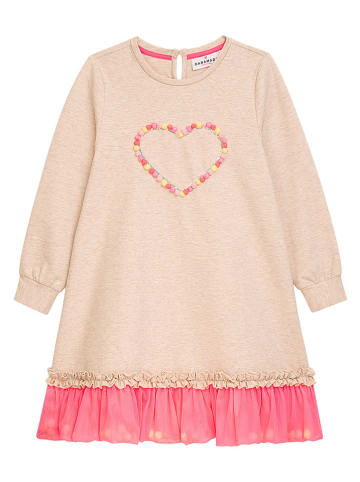 Danamade Kleid "Lexy" in Beige/ Pink