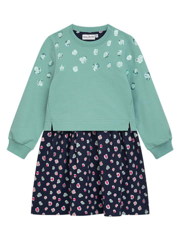 Danamade 2-delige outfit "Freda" groen/donkerblauw