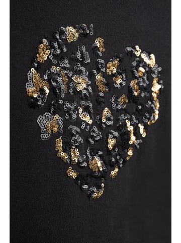 Danamade Sweatshirt "Philippa" in Schwarz