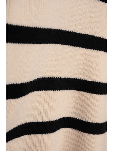 Danamade Trui "Tea" crème/zwart