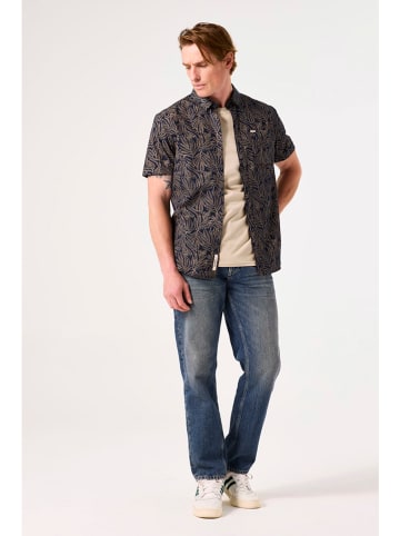 Garcia Blouse zwart/goudkleurig