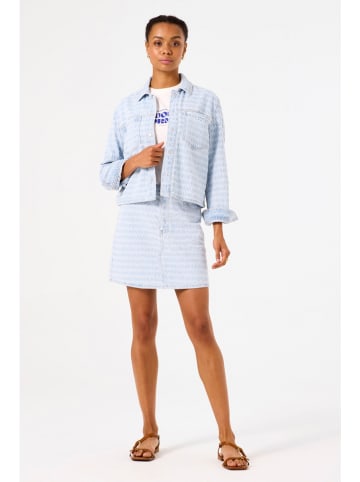 Garcia Spijkerrok lichtblauw