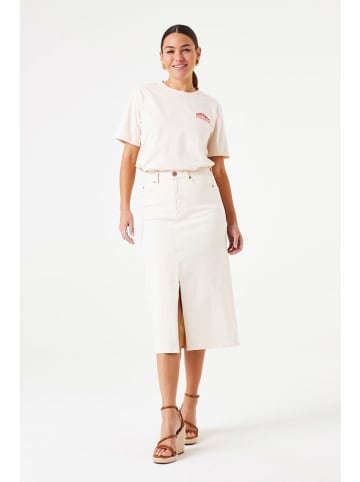 Garcia Shirt in Creme/ Pink