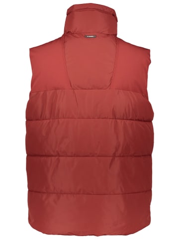Garcia Doorgestikte bodywarmer rood