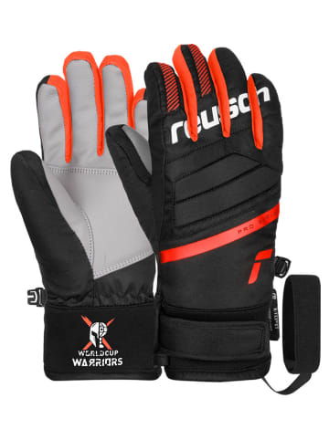 Reusch Rękawiczki funkcyjne "Warrior R-TEX® XT" w kolorze czarno-pomarańczowym