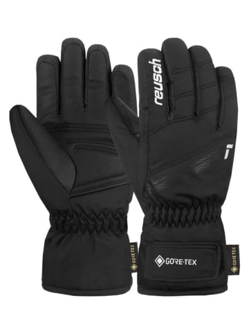 Reusch Rękawiczki narciarskie "Tommy GORE-TEX" w kolorze czarnym