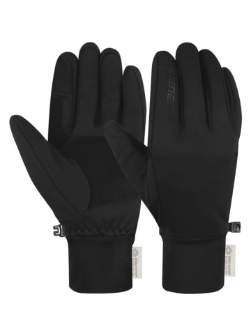 Reusch Rękawiczki narciarskie "Vesper WINDSTOPPER® TOUCH-TEC" w kolorze czarnym