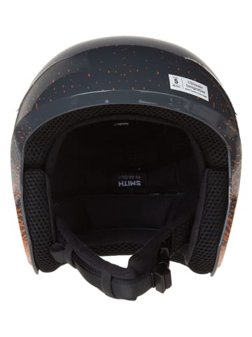 SMITH Kask narciarski "Slate Fade" w kolorze antracytowo-jasnobrązowym