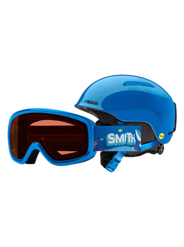 SMITH 2-częściowy zestaw w kolorze niebiesko-pomarańczowym