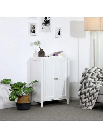 Songmics Komoda w kolorze białym - 60 x 80 x 30 cm