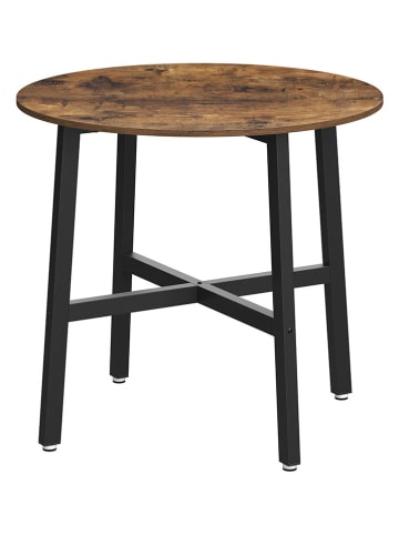 Songmics Esstisch in Braun - (H)75 x Ø 80 cm