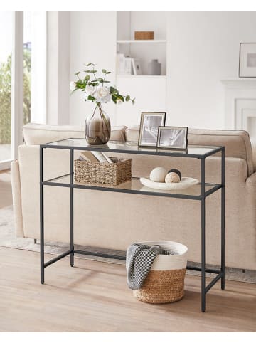 Songmics Sideboard zwart - (B)100 x (H)80 x (D)35 cm