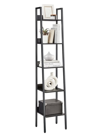 VASAGLE Staand rek zwart - (B)33,8 x (H)170 x (D)30 cm