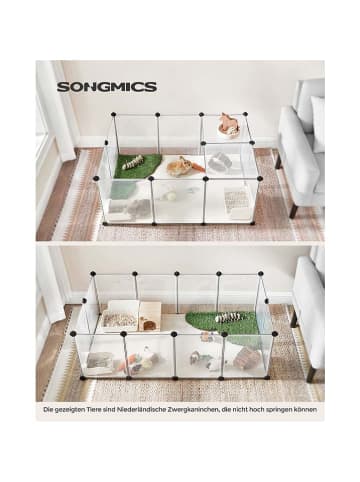 Songmics Kojec dla zwierząt - 125 x 42 x 63 cm