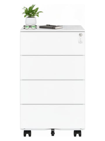 Songmics Archiefkast wit - (B)39 x (H)69,3 x (D)45 cm