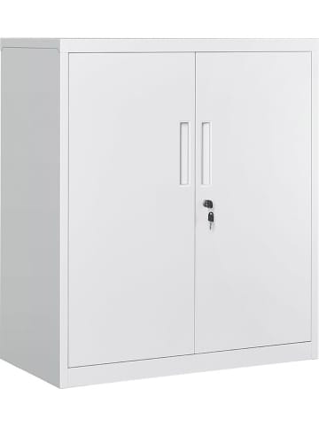 Songmics Szafa w kolorze białym - 31,5 x 35,4 x 15,7 cm