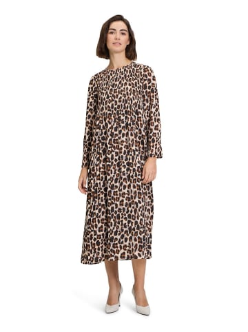 Betty Barclay Kleid in Beige/ Braun/ Grau