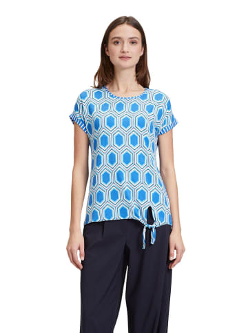 Betty Barclay Shirt in Hellblau/ Weiß