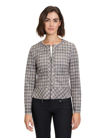 Betty Barclay Übergangsjacke in Grau/ Beige