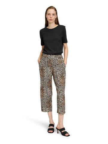 Betty Barclay Hose in Schwarz/ Beige