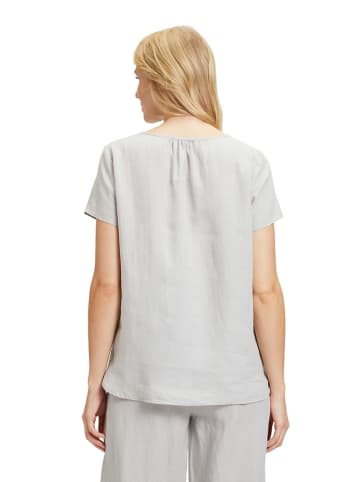 Betty Barclay Linnen blouse lichtgrijs