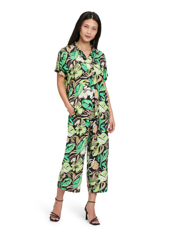 Betty Barclay Bluse in Schwarz/Grün