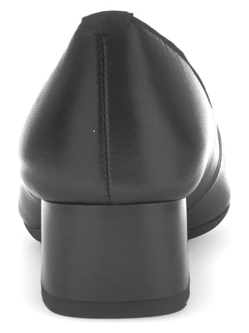Gabor Skórzane czółenka w kolorze czarnym