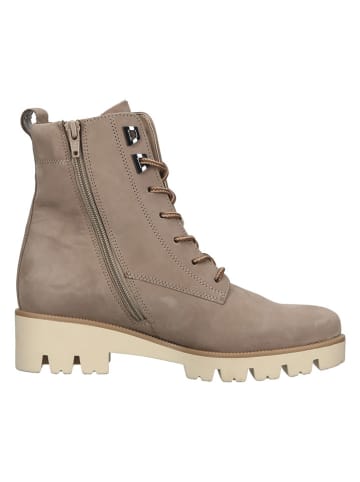 Gabor Skórzane botki w kolorze jasnobrązowym