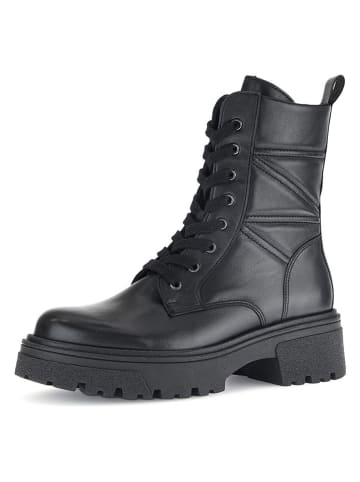 Gabor Leren boots zwart