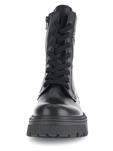 Gabor Leren boots zwart