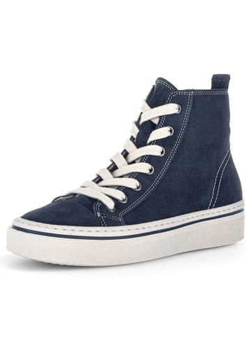 Gabor Leder-Sneakers in Dunkelblau