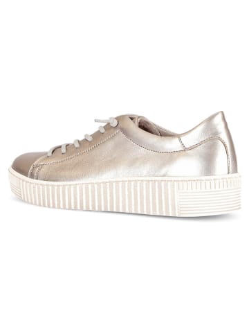 Gabor Leren sneakers beige