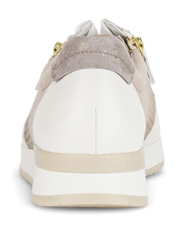 Gabor Leren sneakers wit/beige
