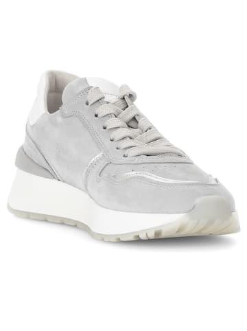 Gabor Leren sneakers grijs