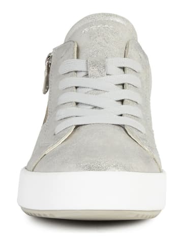 Geox Sneakersy "Blomiee" w kolorze srebrnym