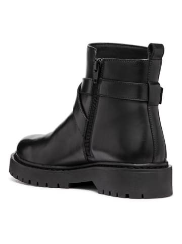 Geox Leder-Boots "Bleyze" in Schwarz