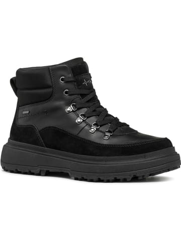 Geox Leder-Boots "Lamidie + Grip" in Schwarz