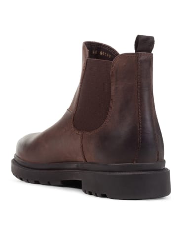 Geox Leren chelseaboots "Andalo" bruin