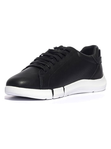 Geox Leren sneakers "Adacter" zwart