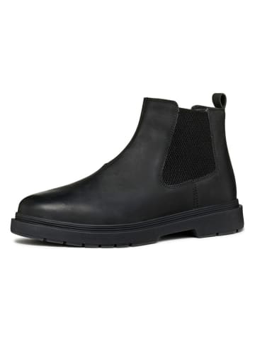 Geox Leren chelseaboots "Calaita" zwart