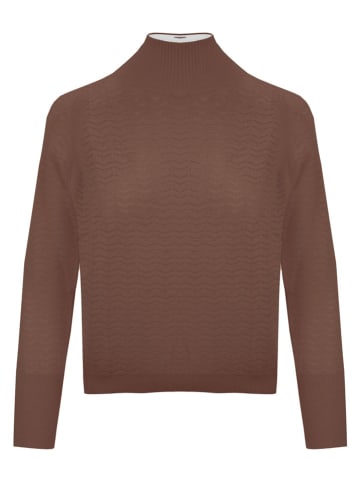 Malo Optimum Pullover in Braun