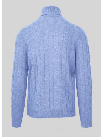 Malo Optimum Rollkragenpullover in Hellblau