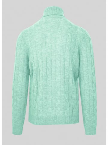 Malo Optimum Rollkragenpullover in Türkis