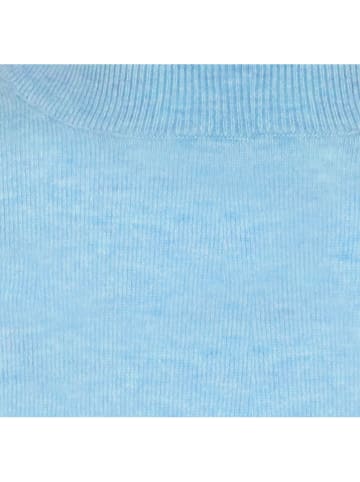 Malo Optimum Pullover "Lupetto" in Hellblau