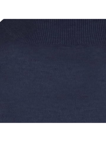 Malo Optimum Sweter "Lupetto" w kolorze granatowym